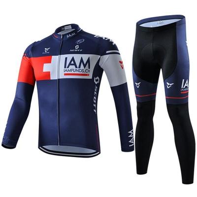 China OEM Manufacturer Black Pro Team Bicycle Bike Men Wear Breathable Long Sleeve Set Custom Cycling Clothing Tank Top for sale