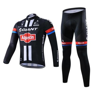 China Breathable Custom Women Logo Cycling Jersey Set Men Summer Long Sleeve 3D Cycle Wear Padded Bicycle Sportwear for sale