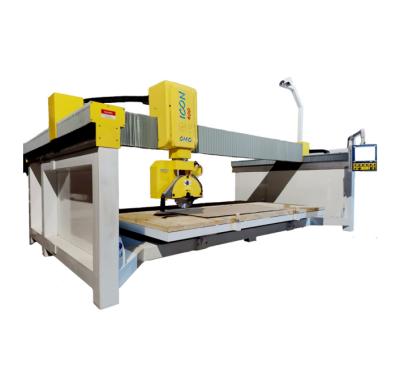 China Building Material Shops ICON400 Monoblock Dekton CNC Circular Saw 5 Axis Marble CNC Saw Machine for sale