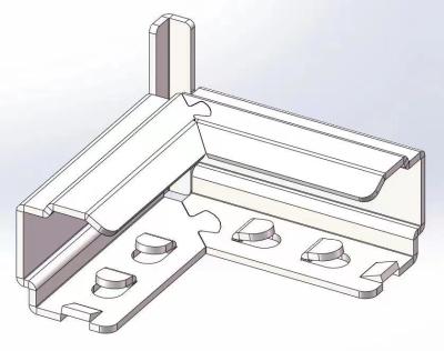 中国 High Strength Solar Panel Steel Frame for PV Solar Panels 販売のため