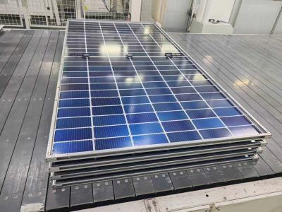 China Cadros de módulos de capacidad de carga Excelente resistencia a las condiciones climáticas Panel solar Marco de acero Fácil instalación en venta