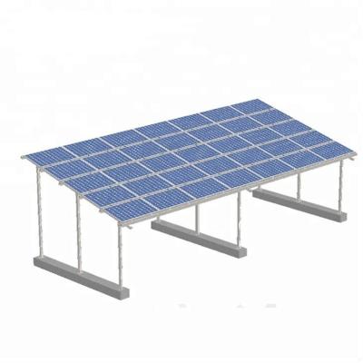 China 10KW 30KW heißer galvanisierter Stahl der Autoparkplatz-Sonnensystem-1.4KN/M2 Max. Snow Load zu verkaufen