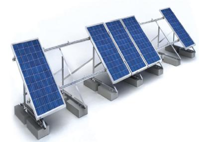 Chine Structure en aluminium adaptée aux besoins du client par systèmes d'acier inoxydable de couleur de support de toit du panneau solaire 1.4KN/M2 à vendre