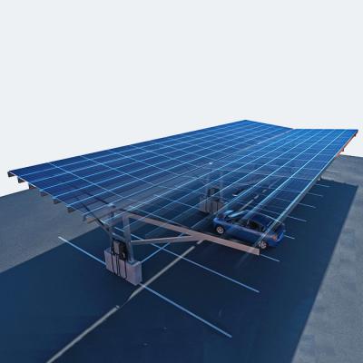 China Sistema Solar Horizental vertical prefabricado de intensidad alta del Carport grande en venta