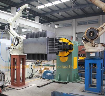 China steel plate robot welding machine for transformer tank for sale