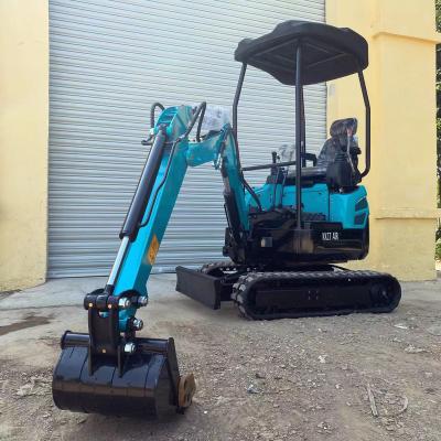 China The hotels united J.m. Air KK17 New Mini Excavator Price 1.5 Ton 2 Ton Mini Excavator From China Smallest Original Factory for sale