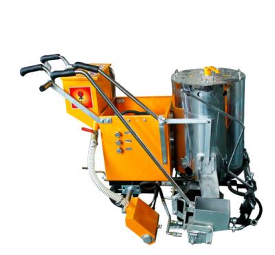 China Self-propelled Hand-push Drive Type Thermoplastic Hand Push Hot Melt Screeding Paint Road Marking Machine For Sale for sale