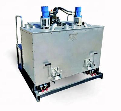 China Easy-operated Hydraulic Hot Melt Kettler / Thermoplastic Mixer Thermoplastic Boiler for sale