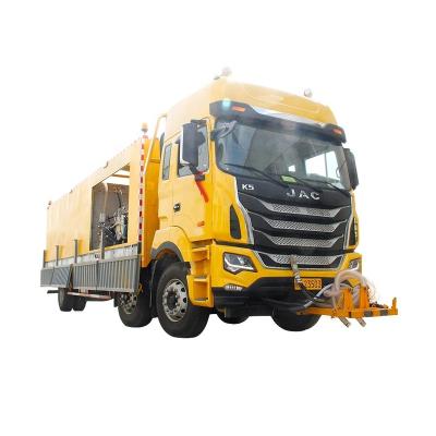 China Auto Runway Rubber Removal Truck Mounted UHPWB Ultra Pressure Water Jetting Paint / Road Street Rubber Paint Removal Supplies for sale