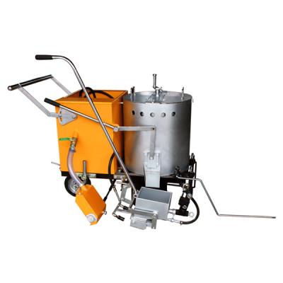 China Easy-operated street signs used thermoplastic melter and line marking road painting machine for sale