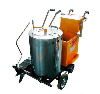 China Large Sitting Type Easy-operated Road Scratching Line Automatic Thermoplastic Paint Marking Machine / Paint Equipment for sale