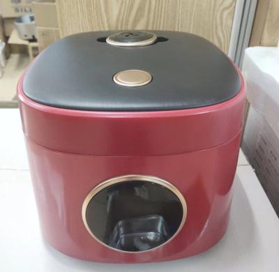 China Outdoor Mini Rice Cooker 1.2L 1.6L 1.8L Multi Function Touch Control Black Square Korea Electric Rice Cooker for sale