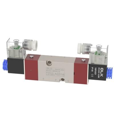 China Hotels pneumatic control components used on cylinders,Multiple function voltage options AC 220V and DC NEW 24V  4M320-10 for sale