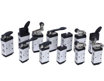 China Building Material Shops OLK MV522 series  pneumatic hand switch control mechanical valves MV522R/MV522PP/MV522PPL/MV522PB/MV522EB/MV522TB/MV522LB for sale