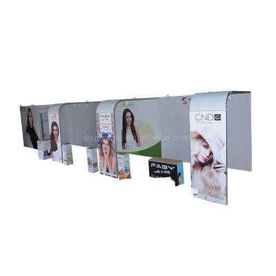 China Beautiful Light Effect Modular Booth Exhibition Display Booth Stand 3x6 Exhibition Booth Partition Walls for sale