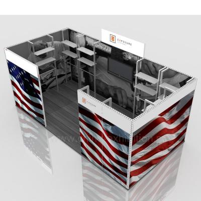 China Exhibiton and Trade Fair Tian Yu Offer Portable China Exhibition Booth Design for Clothing Exhibition Rack for sale