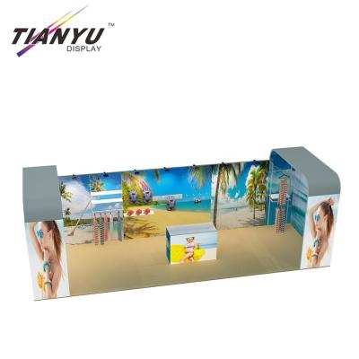 China Modular Custom Printed Portable Stand Exhibition Equipment Trade Show Booth for sale