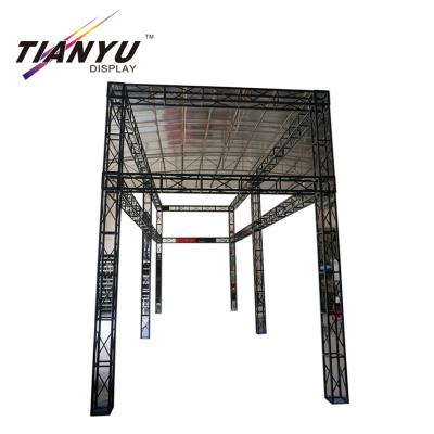 China Customized Type Exhibition Booth China Manufacture Customized Truss System Design 10'x10'x10'x20/20'x20 etc. for sale