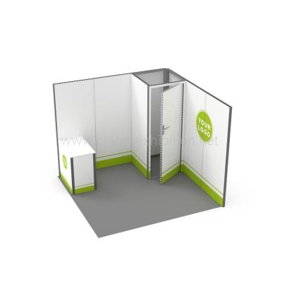 China Trade Show Display Booth Fair Show 10X10ft Displays Led Booths Modern Vogue Design Modular Easy Assemble OEM And ODM Trade Show Equipment for sale