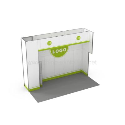 China Trade Show Display Exhibit Exhibits Design Shows Favoshow Booth Promotional Items Stand Up Quick Backdrop Dressing And Trade Show Assembling Racks for sale