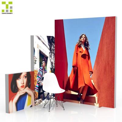 China Aluminum/MDF/PVC/Fabric Customized Hot Slae Factory Mini Doublesided Advertising For Shop Color Lightbox Dream Led Light Box Sign for sale