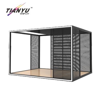 China Easily Assembled Sunroom Gazebo 3x4m Four Season Waterproof Instant Up S Aluminum Living By Prefab Pergola On Deck Barbecue Pavillion for sale