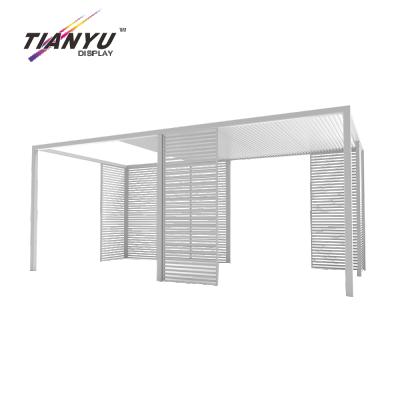 China Easily Assembled Waterproof Aluminum Pergola Room Canopies Screens Whitee Sitting Seasons Allen Roth Weatherproof S Life 3 BBQ Grill Gazebo for sale