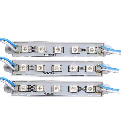 China Advertising Customize Epoxy Waterproof IP 65 SMD 5050 Small Single Color 5 LED Module For Channel Letter for sale