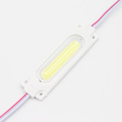 China Channel Letter Rectangle Led 6 Chips 2W DC12V 24V COB Power Led Module With Lens For Advertising Lighting Outdoor Module for sale