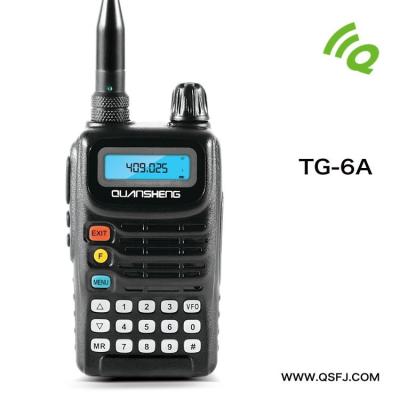 China Home and Office Walkie Talkie 400-470 MHz Two Way Radio TG-6A Woki Toki Quansheng 15 Kilometer Walkie Talkie for sale