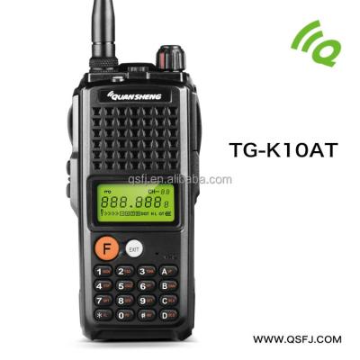 China Security/Tourism Woki Toki Walkie Talkie 50km Quansheng TG-K10AT 100 Mile Walkie Talkie for sale