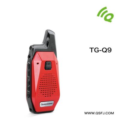 China QuanSheng Cafe Hotel Restaurant Woki Toki Walkie Talkie 50km UHF Mobile VHF Two Way TG-Q9 with CE and FC Certificate for sale