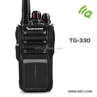 China QuanSheng TG-330 Walkie Talkie 200 Mile 5 Watt Mobile Woki Toki Walkie Talkie with CE Certificate TG-330 for sale