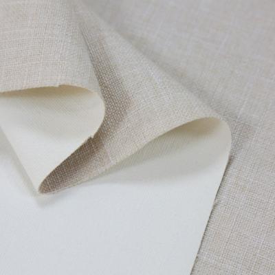 China 100% Blackout Curtain Blackout Double Layer Roll Shade Fabric For Window Homes for sale