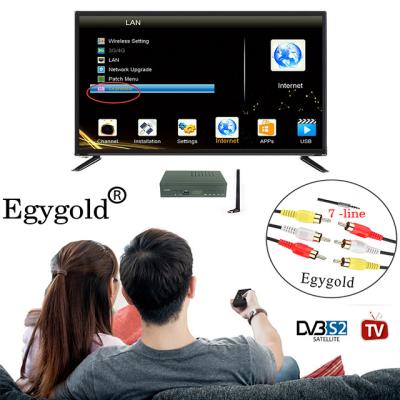 China EGYGOLD DVB-S2 cccam Oscam CCAM Europa Lines Europe Cccam Egyglod Germany Poland Italy Egygold Austria Stable And Fast 1 Year 7 Lines for sale