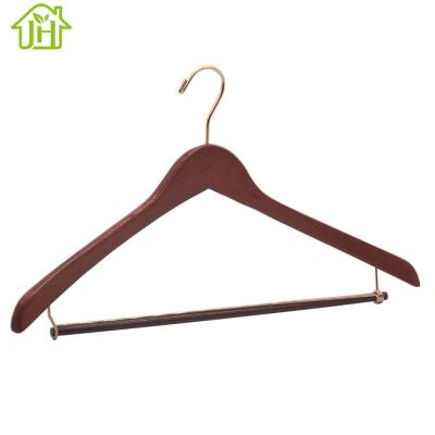 China Hanger in fashion cheap simple premium cutout shape price wooden clothes jacket hanger with 360 degree swivel hook for retail for sale