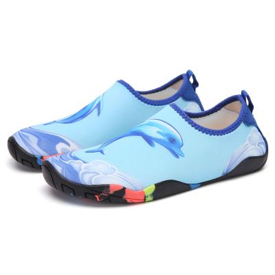 China Quick-drying Water Skin Aqua Water Shoes Kids Women Unisex Barefoot Shoes Made In Shoes for sale