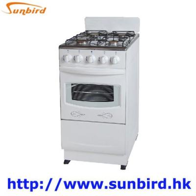 China Self Ignition + Rotisserie + Oven Lamp 5 Burner Free Standing Gas Cooker With Oven for sale