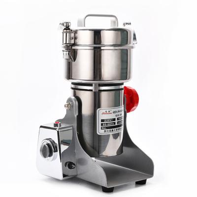 China Medicine Processing Hot Selling Stainless Steel Cooking Tools Spice Grinder 400g Medicine pulverizer for sale