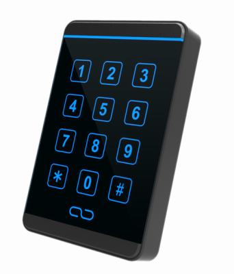 China High Quality Passive 125KHz RFID Card Touch Keypad Reader Access Control System 112X75X21mm for sale