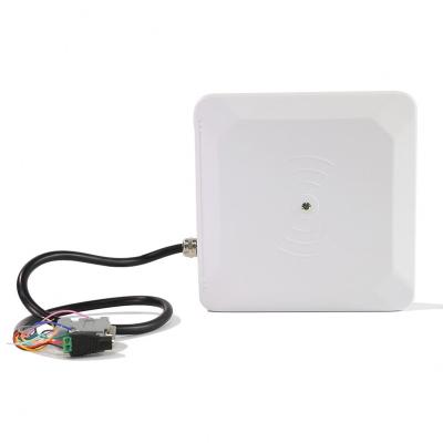 China ABS Integrated Long Range UHF Outdoor Waterproof RFID Reader Multiple Tags Rfid Reader Wiegand Output UHF Interface for sale