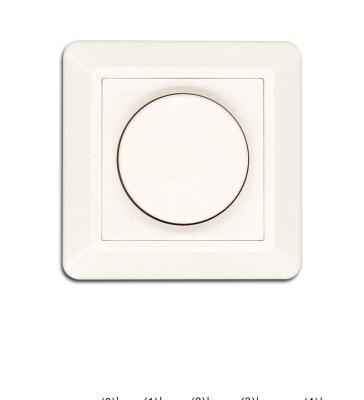 China AC Power 220V Silicon Controlled Dimmer Switch Trailing Edge Phase Cut On/ Off 200W for LED Spotlight Ceiling Light Dimmer for sale