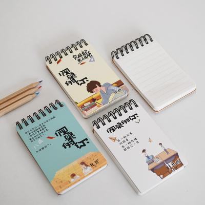 China Double Spiral Spiral Notepad Student Notebook Style Mini Mini Notebook for sale