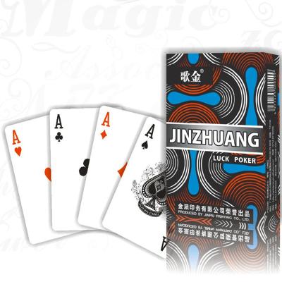 China Wholesale Cheap Paper Game Low Price Paper Playing Poker Card , GJ-333 for sale