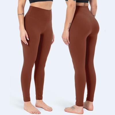 China Custom Women High Waisted Spandex Women LeggingsPants Suit Women Spandex Leggings Breathable Yoga Wear for sale