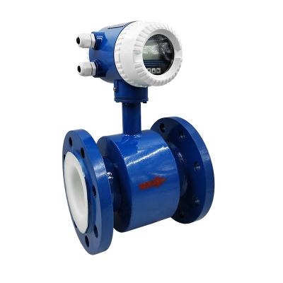 China Rs485 River Water Liquid Milk Mag Flow Meter Price China Digital Magnetic Electromagnetic Flow Meter JXBS-3001 for sale