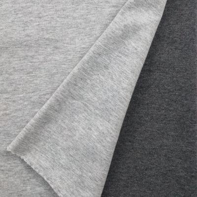 China Waterproof spandex cvc weft knit stretch twill terry towel fabric hoodie fabric manufacturer en venta