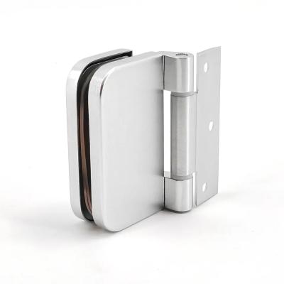 China Modern wholesalers Aluminum shower bathroom Glass door hinge for sale