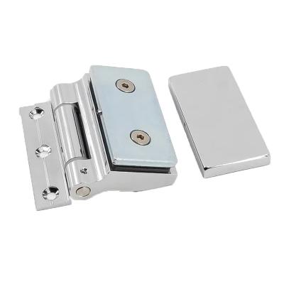 China Modern Bathroom Aluminum Heavy Seals Shower Glass Door Hinge for sale