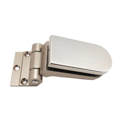 China whosale modern quality 90 degree aluminum glass to wall office glass door hinge for sale